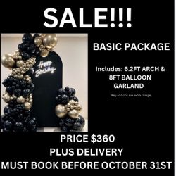 BALLOON GARLAND SALE 