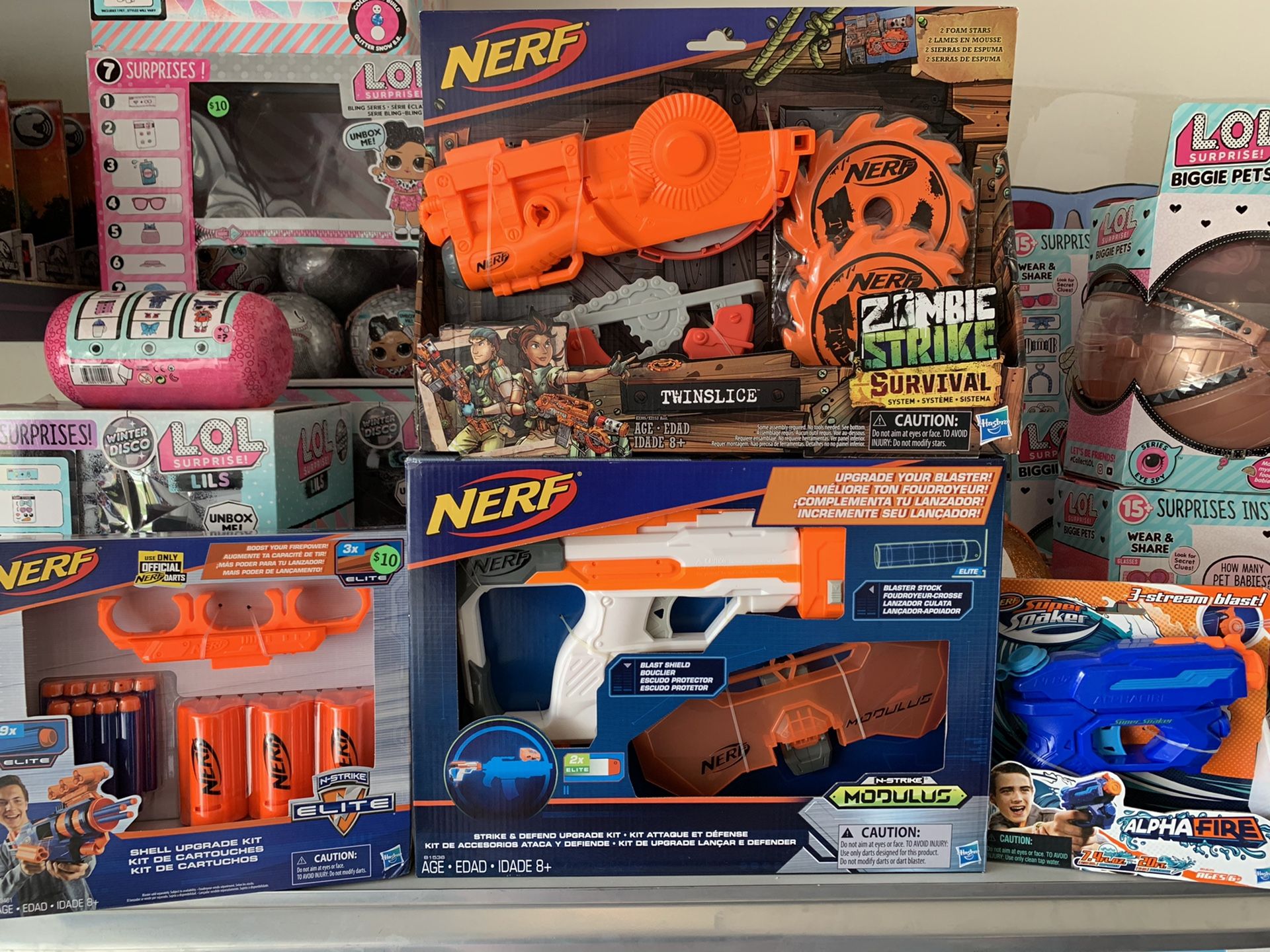 New Nerf Gun Set