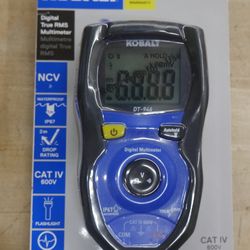 Kobalt Digital Truerms Multimeter 600V-Volt MODEL DT-946 ITEM #(contact info removed). NEW 
