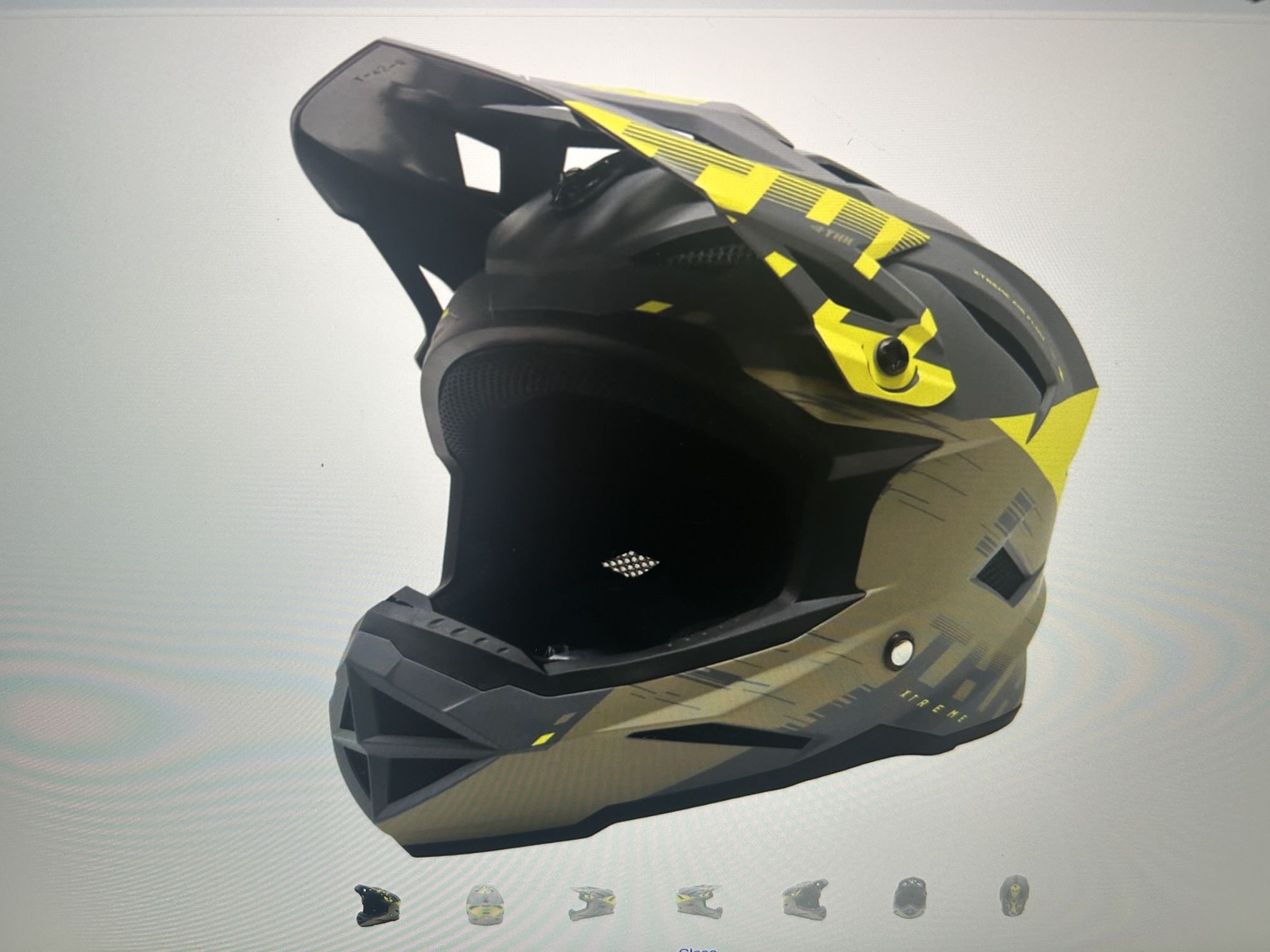 New Dirt Bike Helmet Medium 57 58 cm