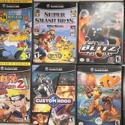 GameCube Games PlayStation And Wavebirds
