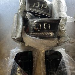 2009-2018 Ram Headlights And Tailights With Animation 