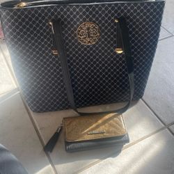 Cute Black Purse W/ Wallet🖤