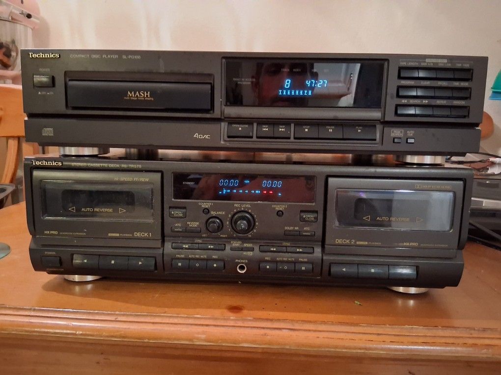 Vintage Technics Radio Stack