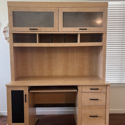 Office Computer Desk With Hutch