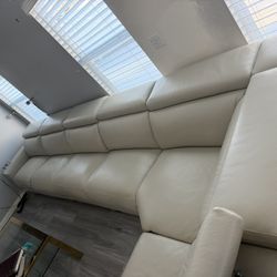 Leather Recliner Sofa Sectional 