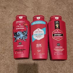 3 Old Spice Body Wash Old Spice