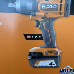 RIDGID 1/2in Impact Wrench Kit