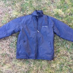 Men’s Jacket Size Mediu Las Vegas Wind Breaker Fleece Inside