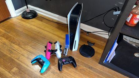 PlayStation 5 Console with 4 Controllers