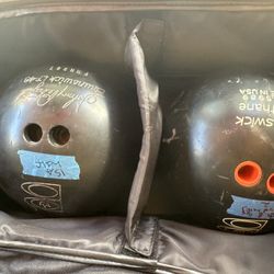 Bowling Ball Bag With 2 Bowling Balls In Peoria 