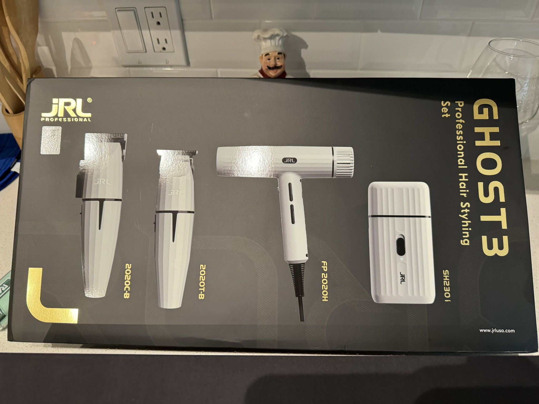 JRL Ghost 3 Professional Hair Styling Set