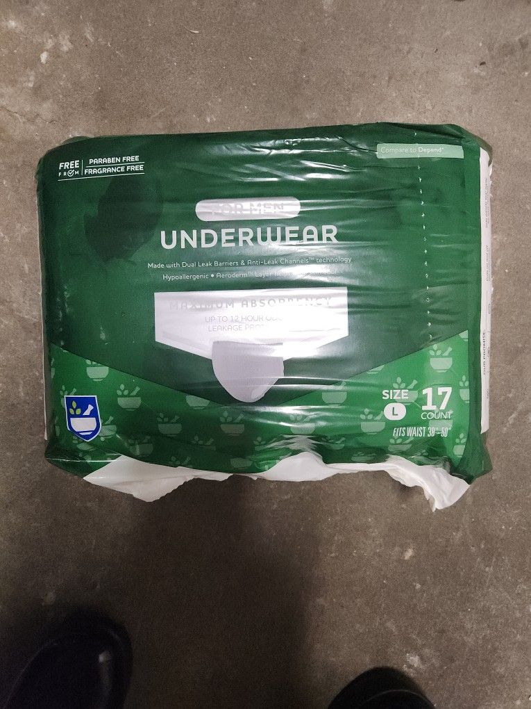 Depend for men (under wear) 