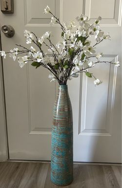 Large decor floral vase