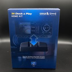 New Sirius XM XDNX1H1 Onyx Dock-and-Play Radio with Home Kit