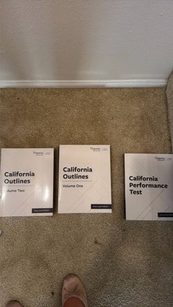 Bar prep books