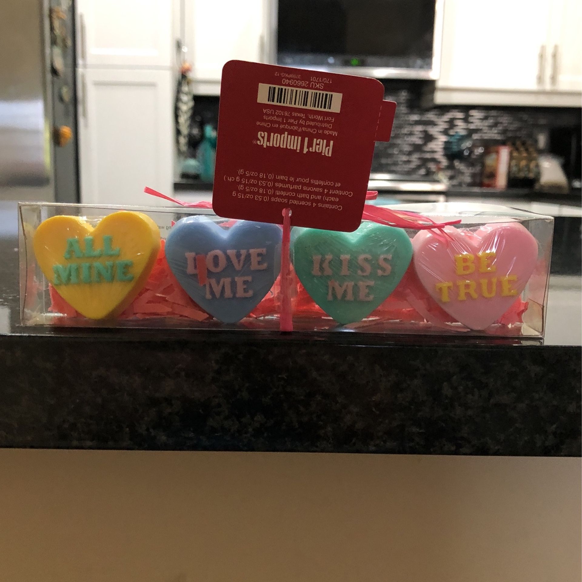 4 Valentines Soaps