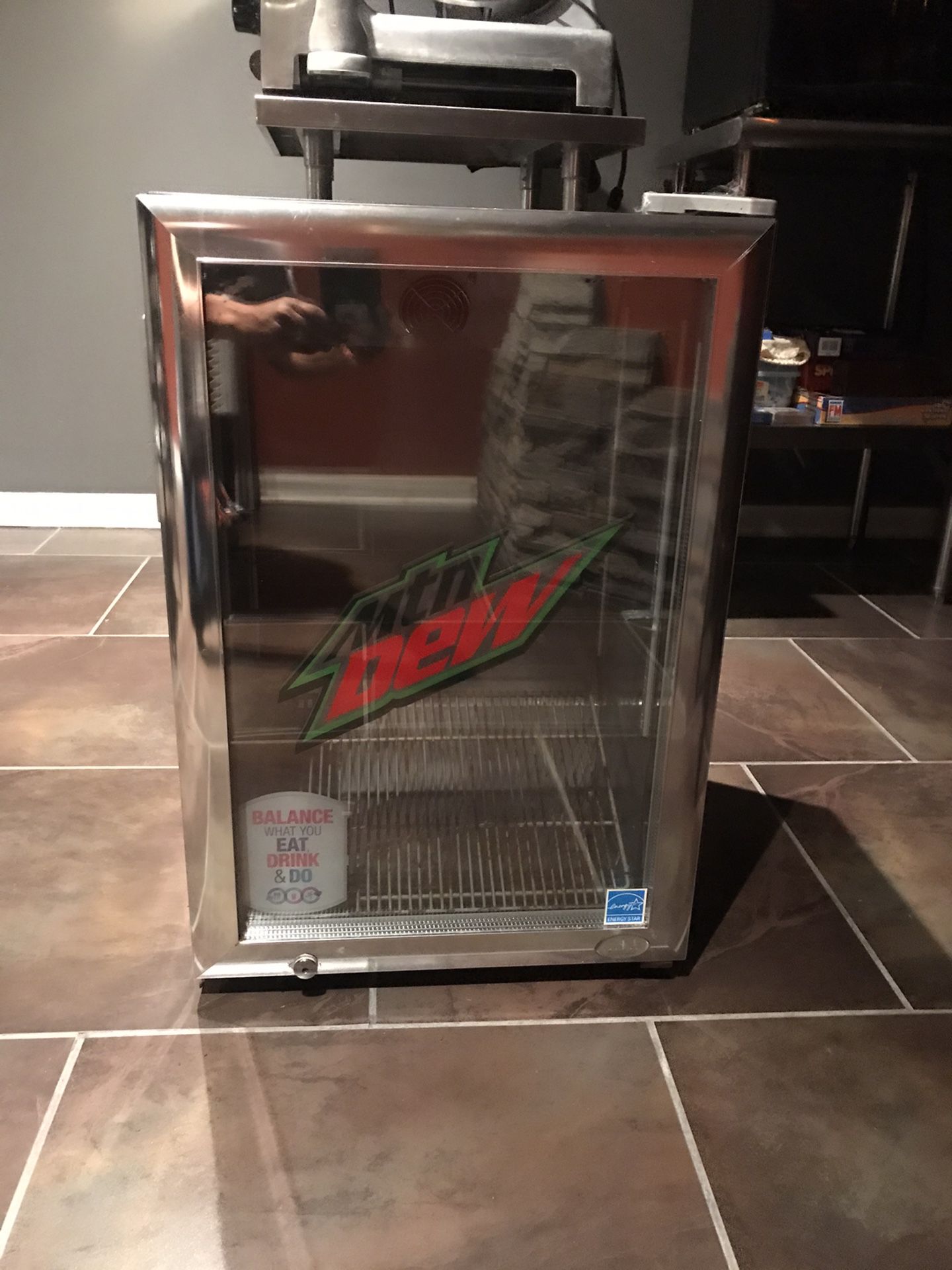 Commercial mini fridge
