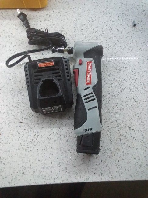 Craftsman Right Angle Power Drill With Charger 