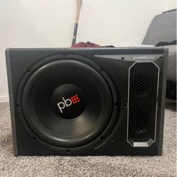 Powerbass 12” Subwoofer (Loaded Amplifier)