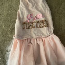 Dog Dress w/ Hood - Size M/L - NWT 