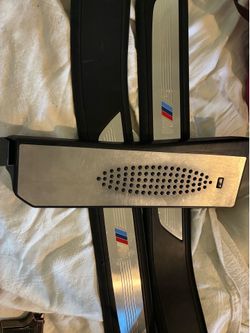 BMW M OEM Door Sill & Dead Pedal