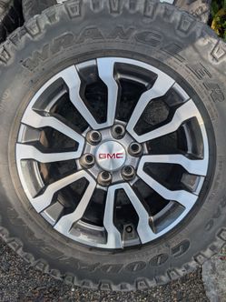 RIMS AND TIRES SUBURBAN, SILVERADO, TAHOE
