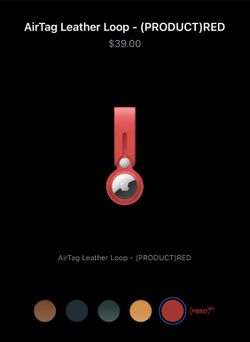 Airtag Leather Loop