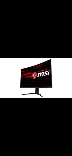 MSI MAG 32CQ6F 32” Curved QHD 180Hz Gaming Monitor FEATURES: 5” Curved Display * 2560×1440 QHD Resolution * 180Hz Refresh Rate * 0.5ms Response Time *