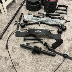 Weight Lifting Set 