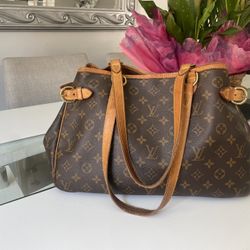 LOUIS VUITTON Batignolles Horizontal Shoulder Bag Monogram Brown M51154 24YH662