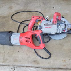 Milwaukee sawzall corded & Skilsaw corded circular saw