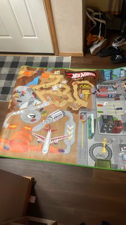 Hot wheels rug