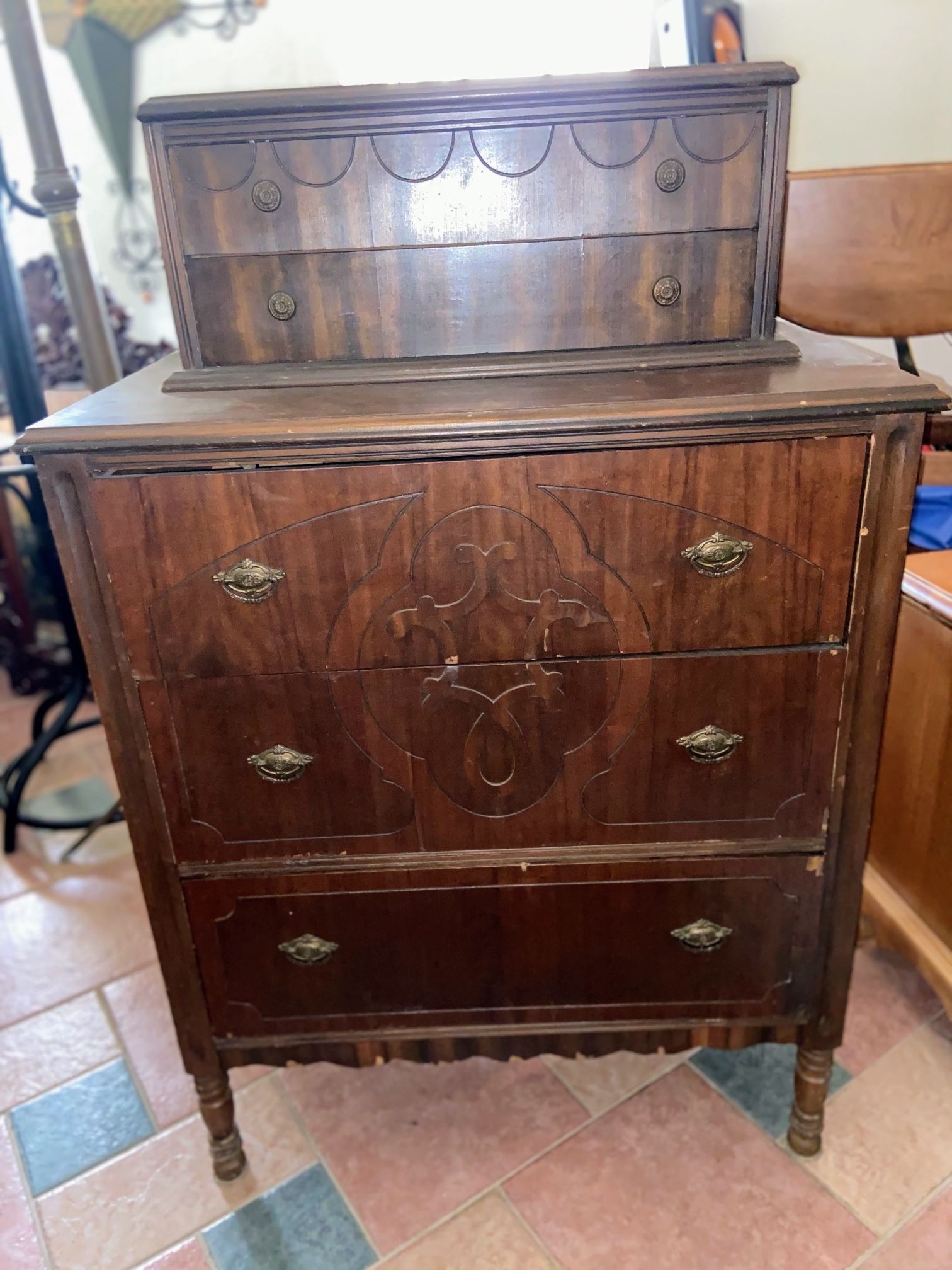 Beautiful Solid Cherry Wood Chest