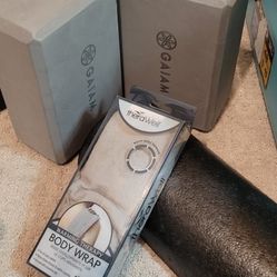 TENS Unit, Yoga Blocks, Warming Packs