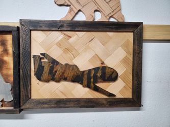 Custom wood signs and wood cutouts