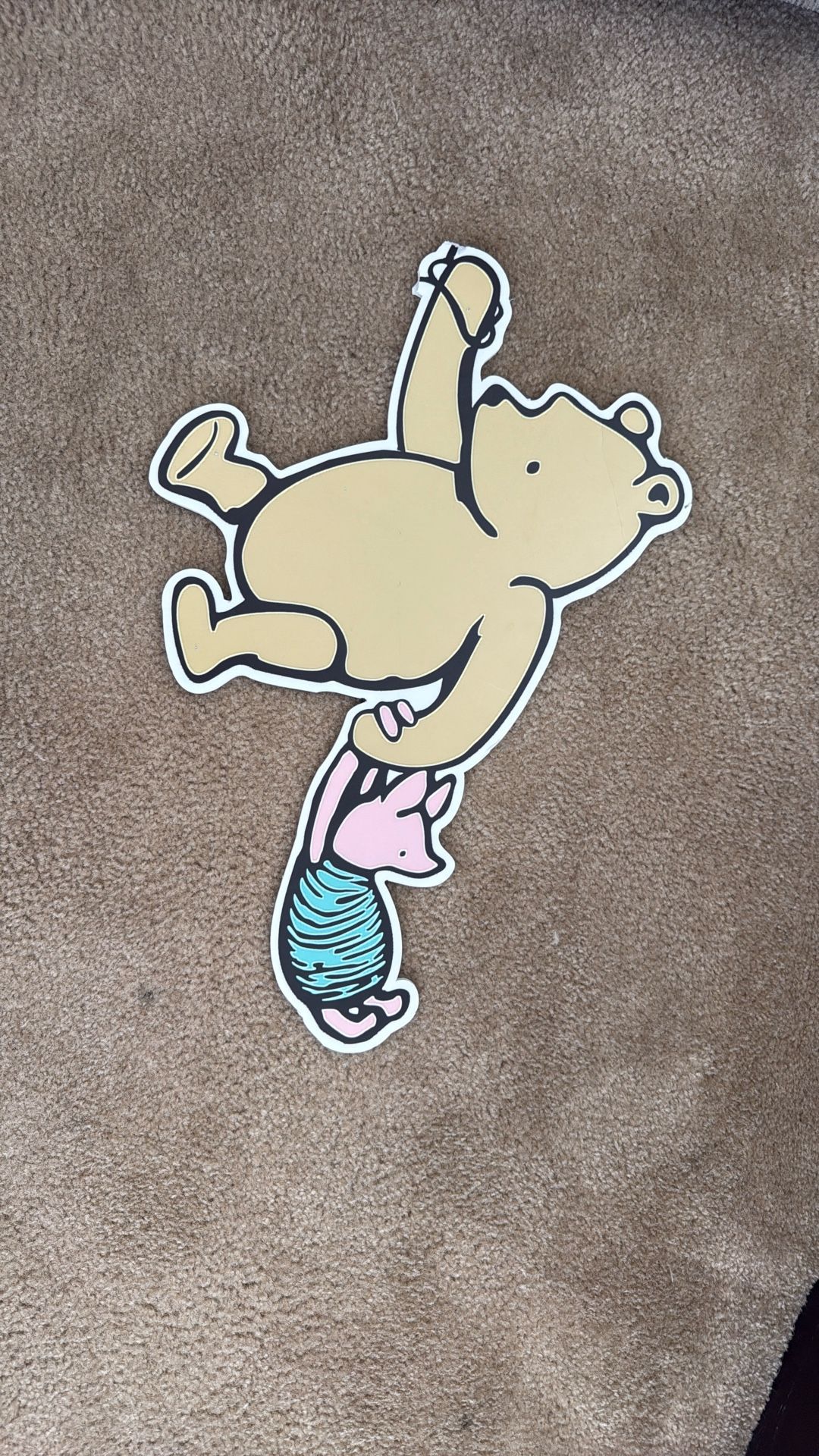 vintage pooh decoration