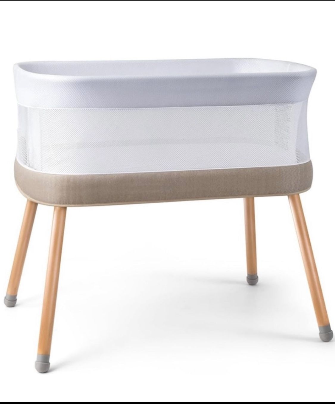 New Other VaVaSoo Electric Rocking Bedside Sleeper Bassinet, Brownish-Yellow