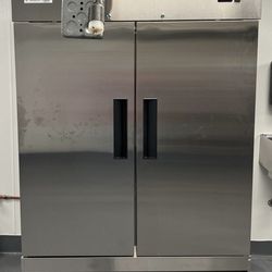 Commercial 2-Door Refrigerator (Falcon AR-49) – Excellent Condition – Used <1 Year