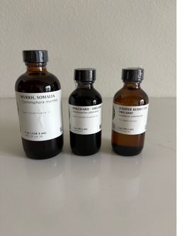 Organic Myrrh + Spikenard Essential Oils, Juniper Absolute