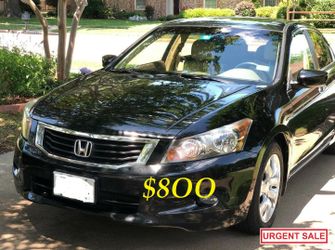 🟢💲8OO I'm selling urgent! 2OO9 Honda Accord Runs and drives great. Clean title in hand! Mechanically perfect! very strong V6🟢