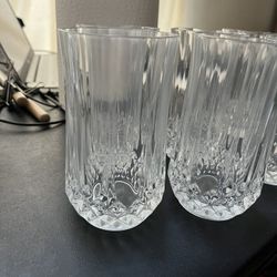 Crystal Beverage Glasses 
