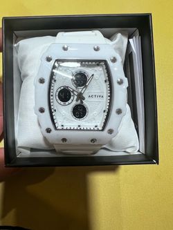 Activa White Ana-Digi Sport Watch