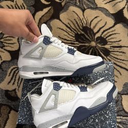 Midnight Navy Jordan 4 Size 8