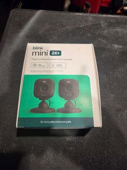 Blink Mini 2K+ 2 Camera Pack