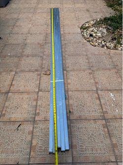 Lot of 10 New Galvanized Steel C-Channels 10 Ft x 2” Wide