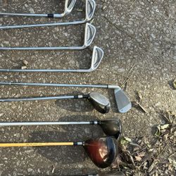 23 Random Golf Clubs 2 Golf Bags