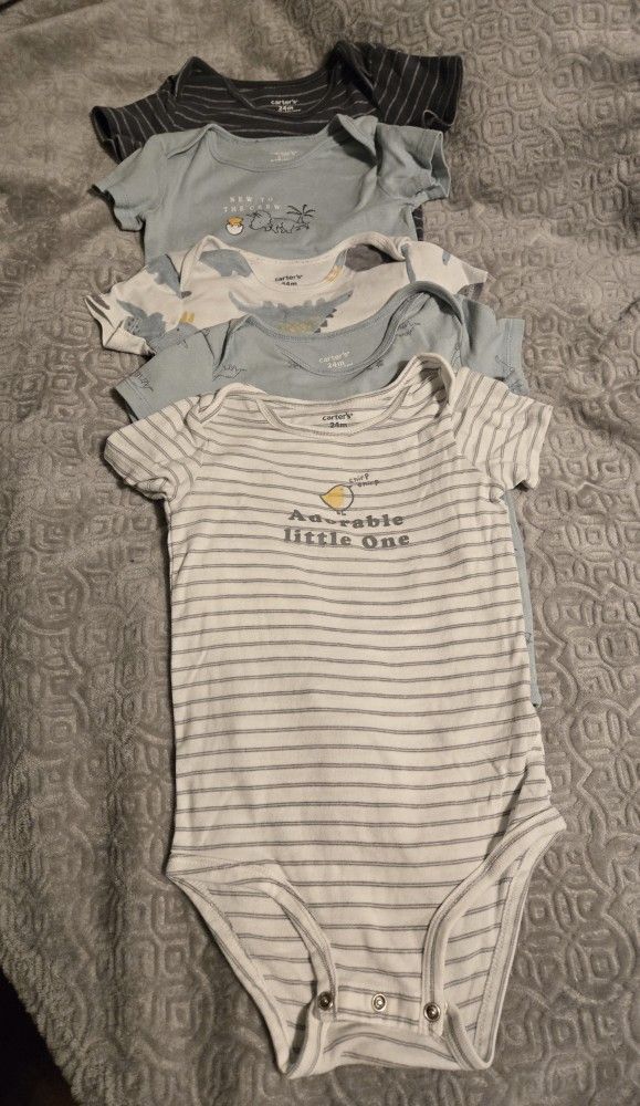 5pk Baby Bodysuits