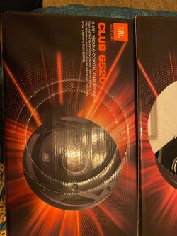 Jbl club 6520 6-1/2 in car speakers