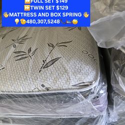 King mattress and box spring 😴